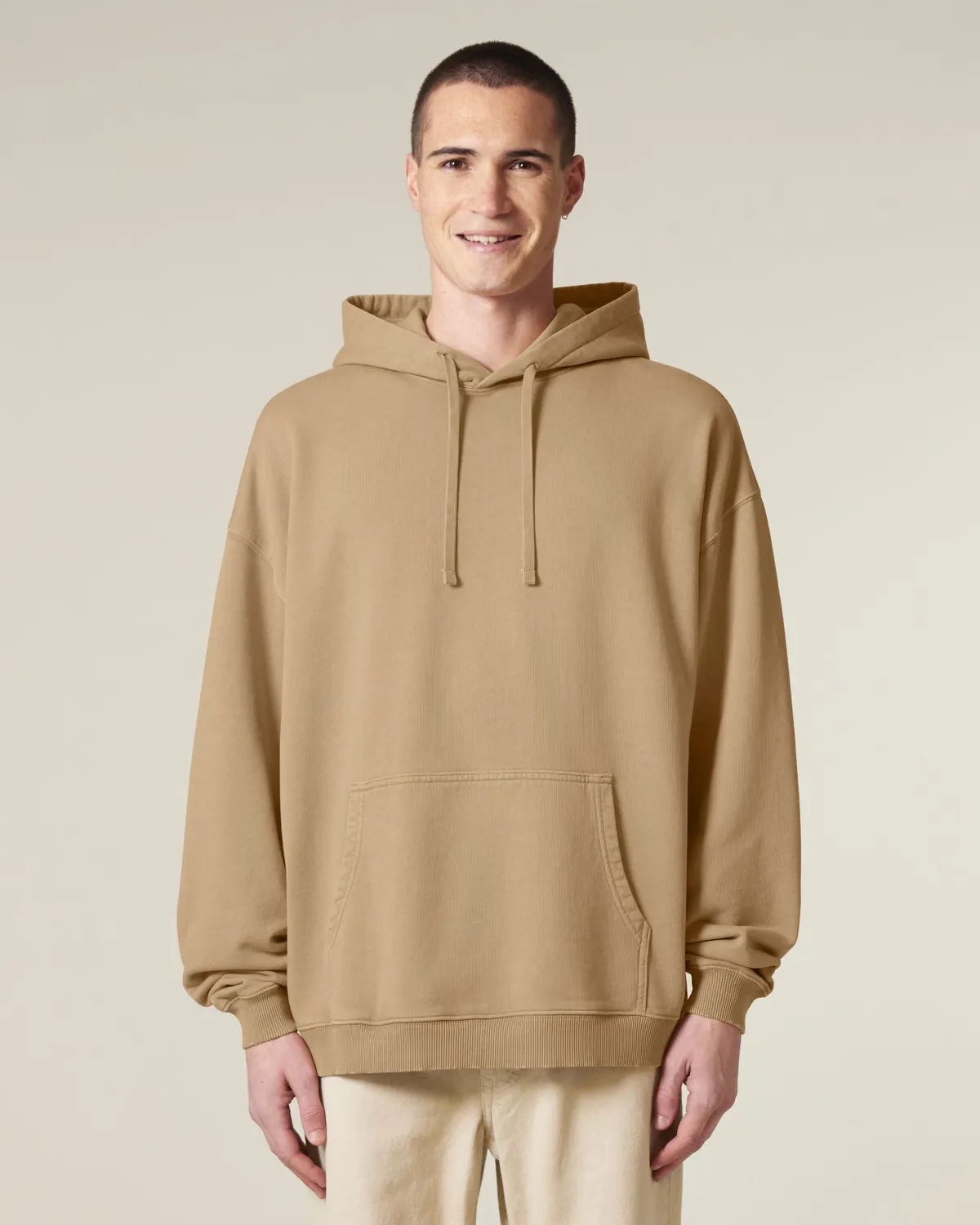Slammer 2.0 vintage in g.dyed latte, voorkant