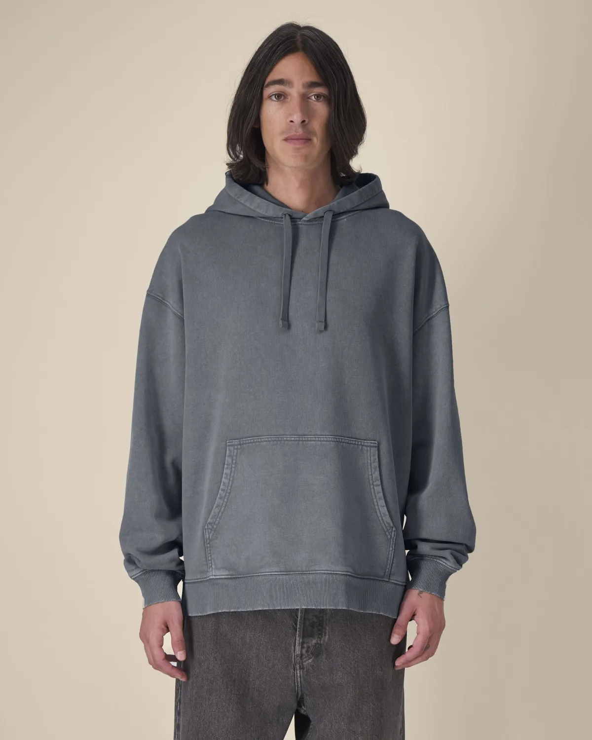 Slammer 2.0 vintage in g. dyed anthracite, voorkant