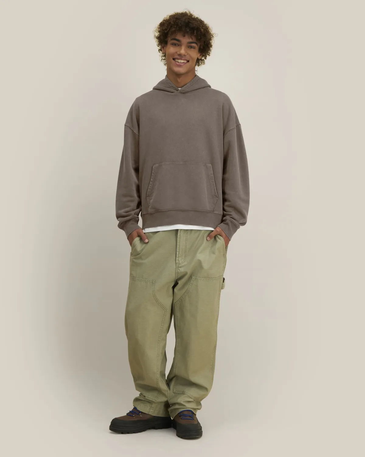 Chaser Vintage in g.dyed mocha, voorkant
