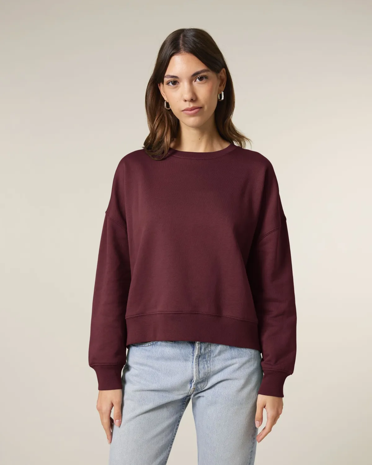 Stella Alma in burgundy, voorkant
