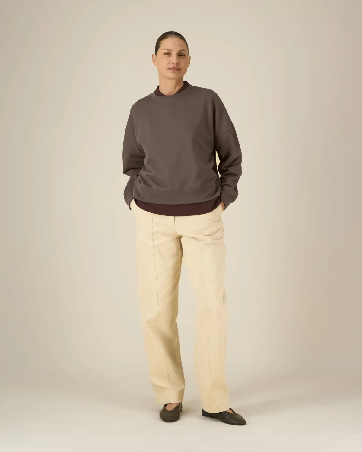 Stella Alma in mocha, voorkant