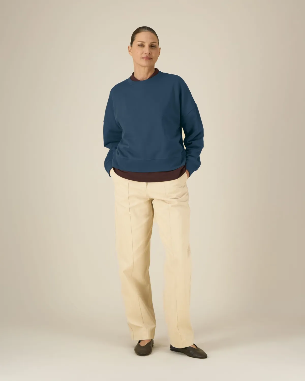 Stella Alma in deep teal, voorkant