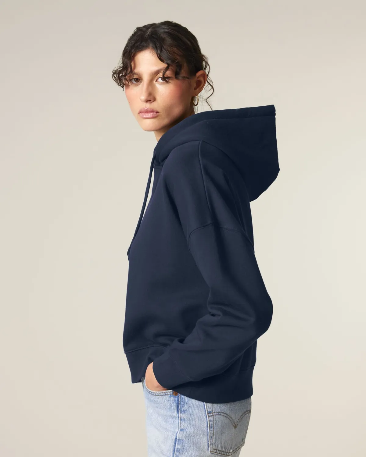 Stella Nora in french navy, voorkant