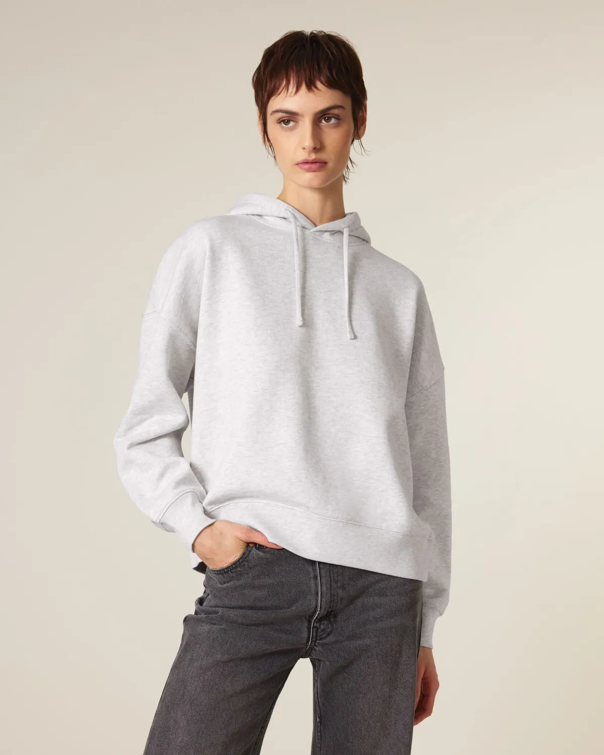 Stella Nora in cool heather grey, voorkant