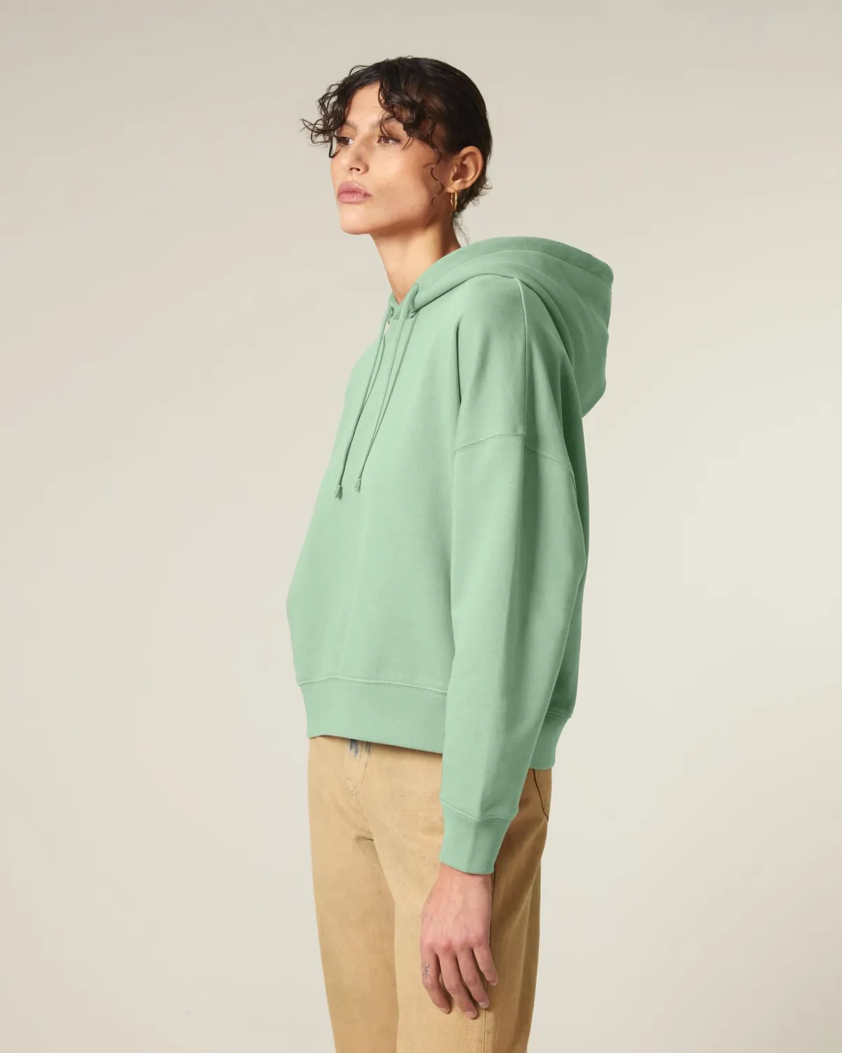 Stella Nora in misty jade, voorkant