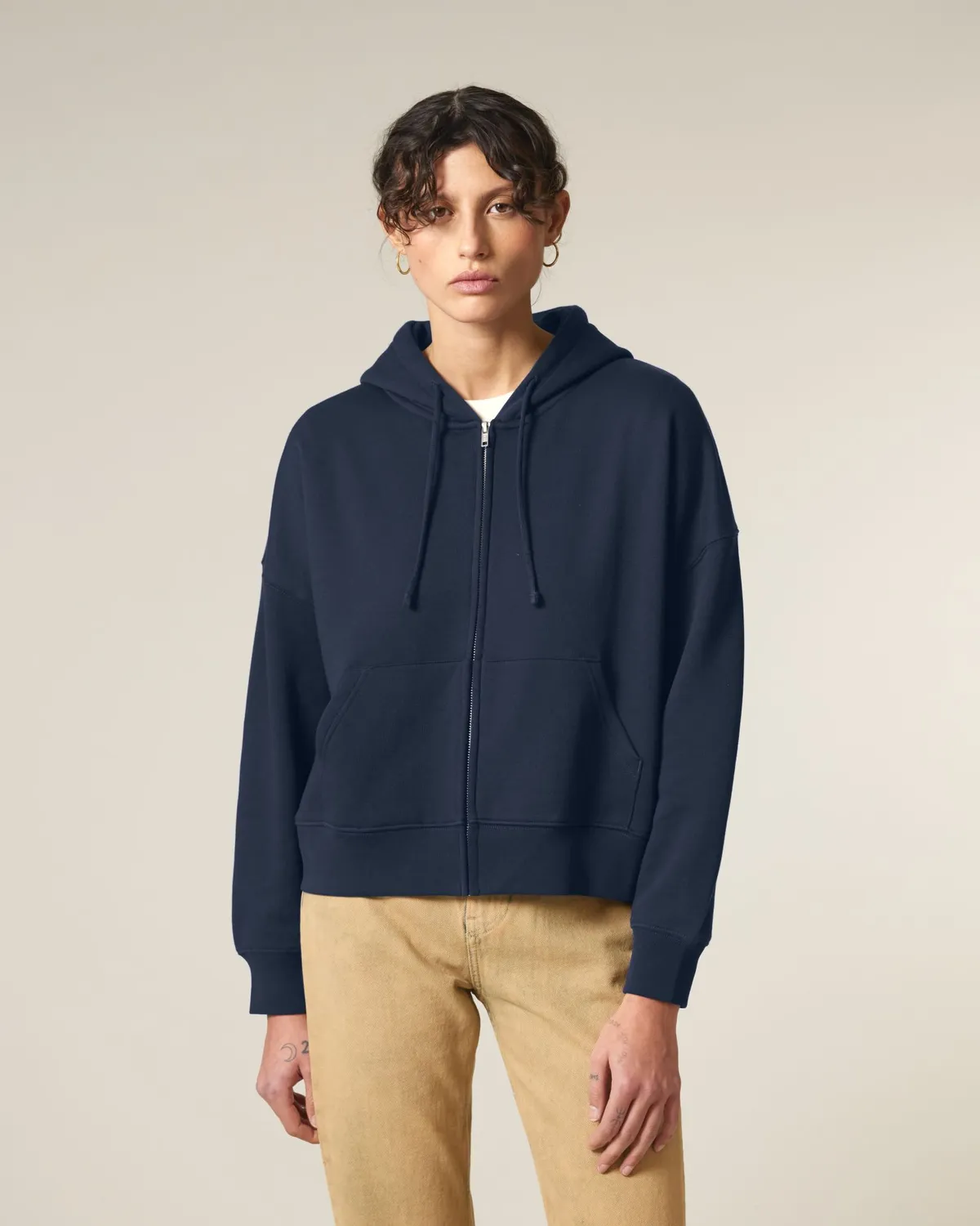 Stella Ida in french navy, voorkant
