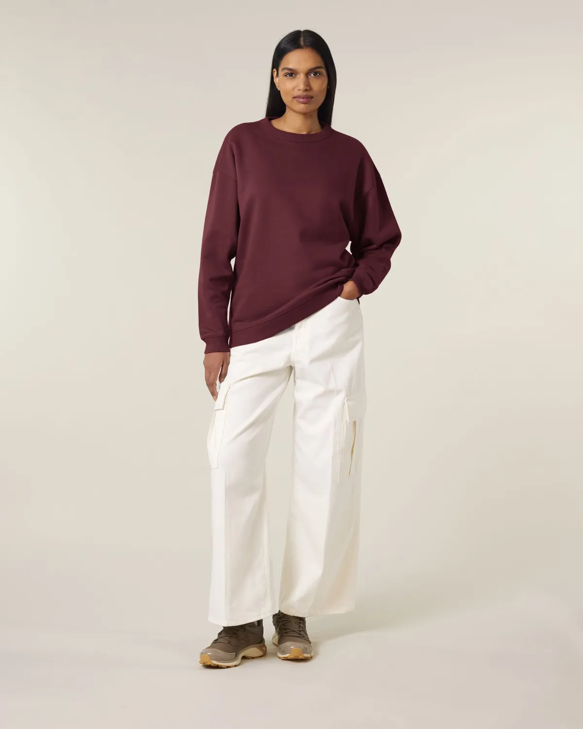Stella Paloma in burgundy, voorkant