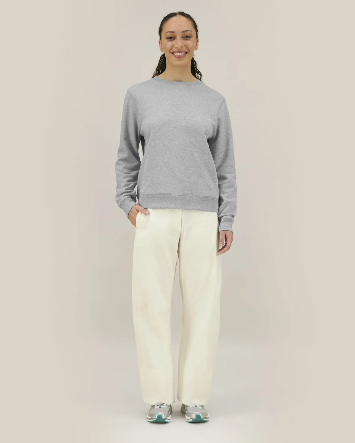 Stella Thinker in heather grey, voorkant