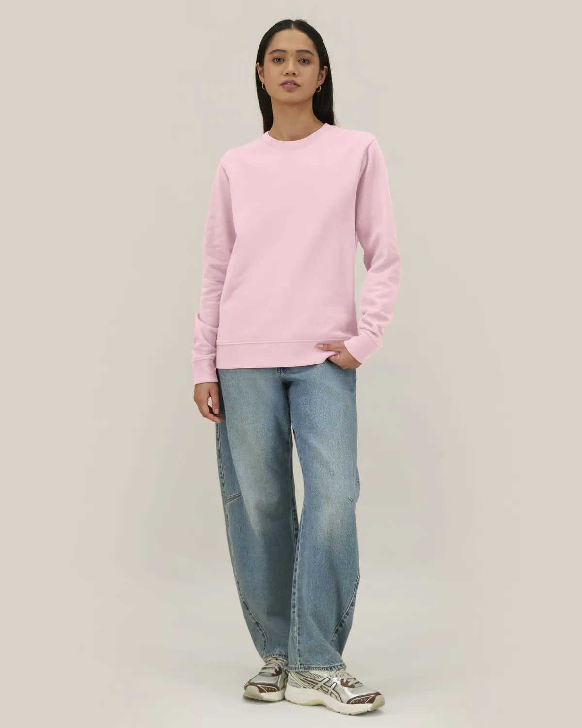 Stella Thinker in cotton pink, voorkant