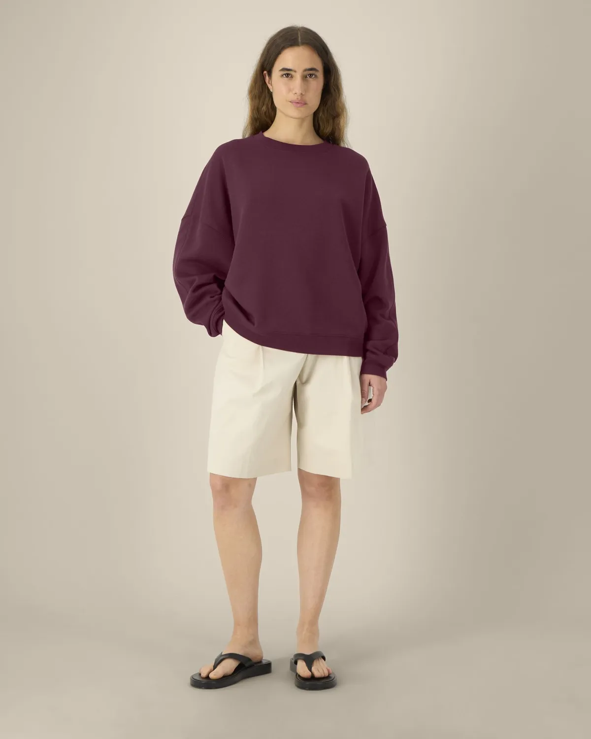 Stella Lianna in deep plum, voorkant