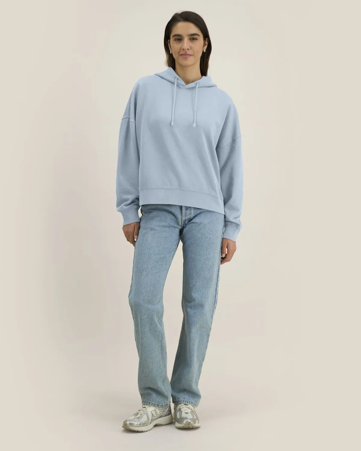 Stella Nora Vintage in g.dyed blue stone, voorkant