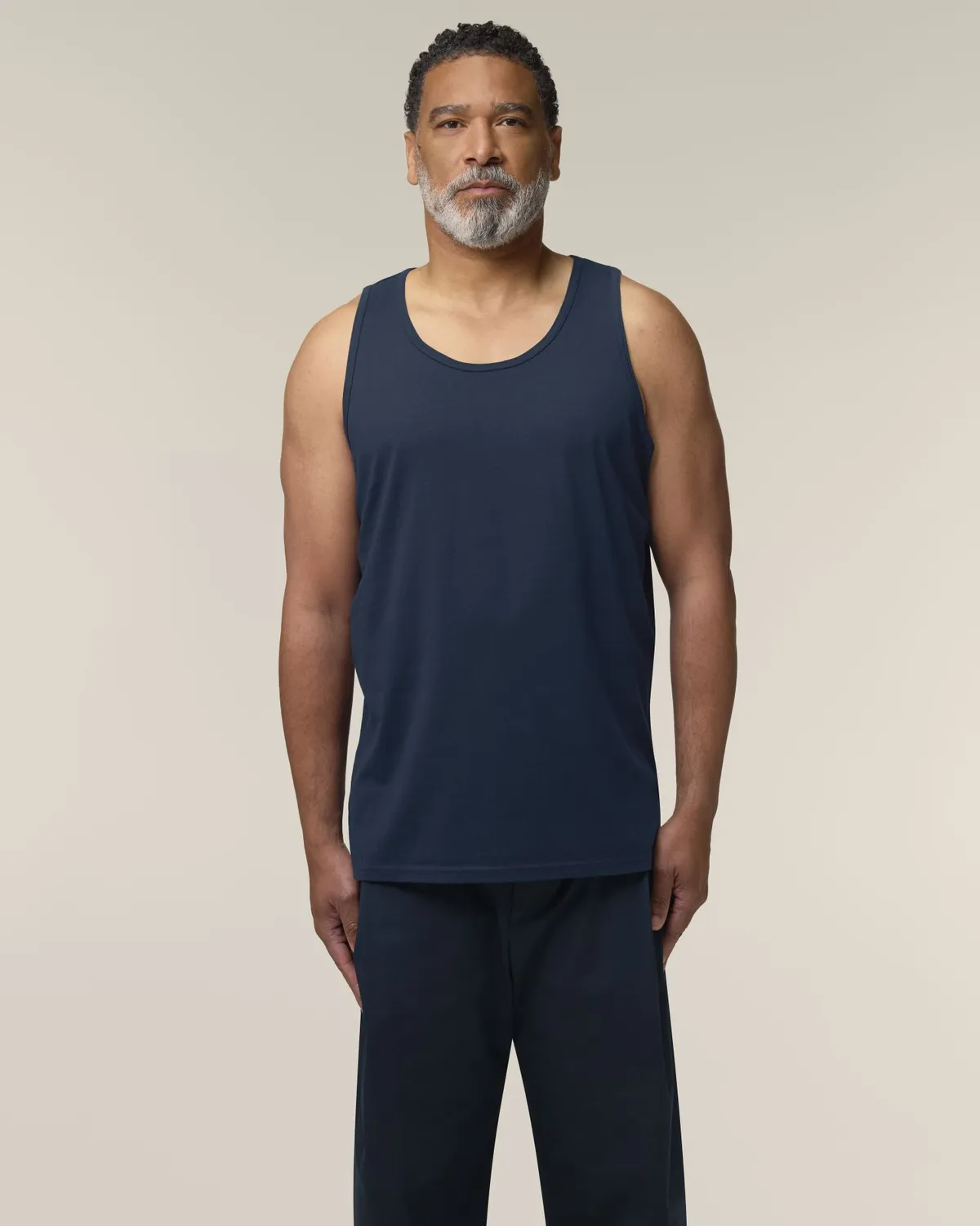 Stanley Stancer in french navy, voorkant