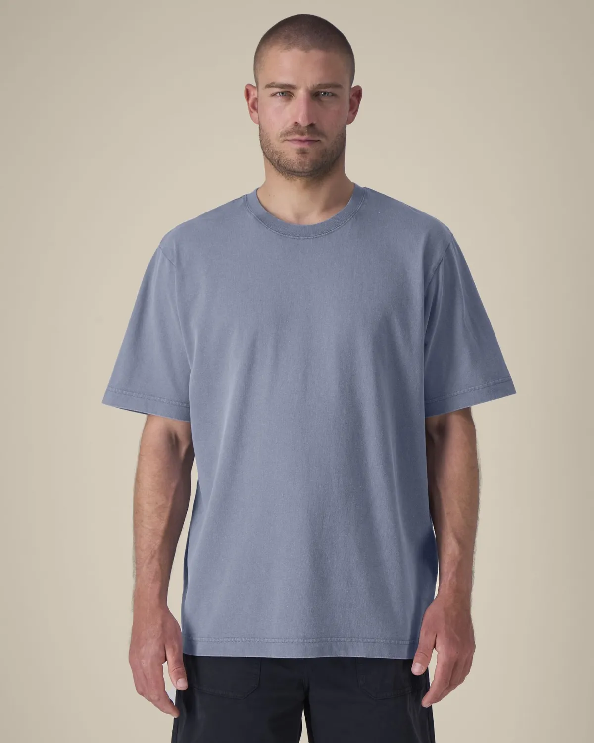 Freestyler Vintage in g. dyed blue grey, voorkant