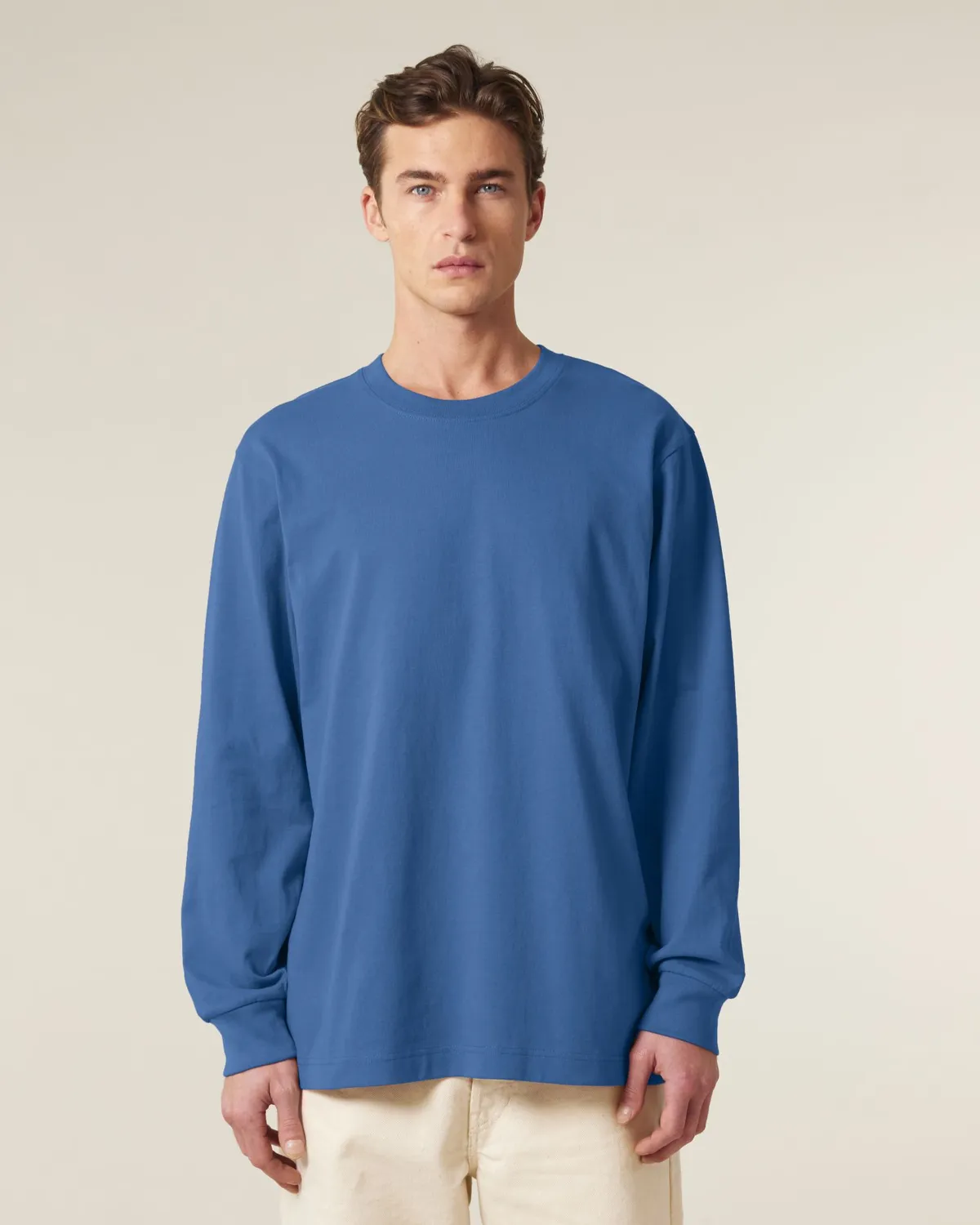 Freestyler Long Sleeve in mindful blue, voorkant