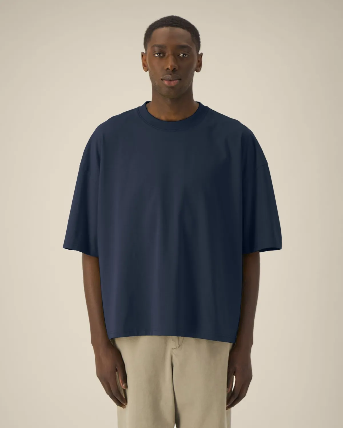 Hypster in french navy, voorkant