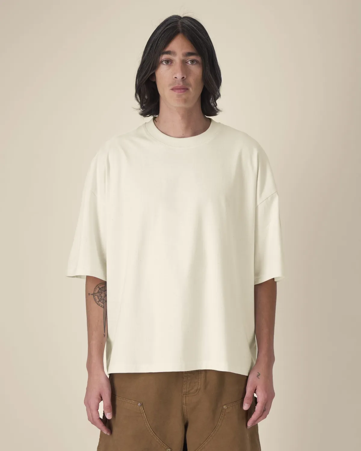 Hypster in natural raw, voorkant