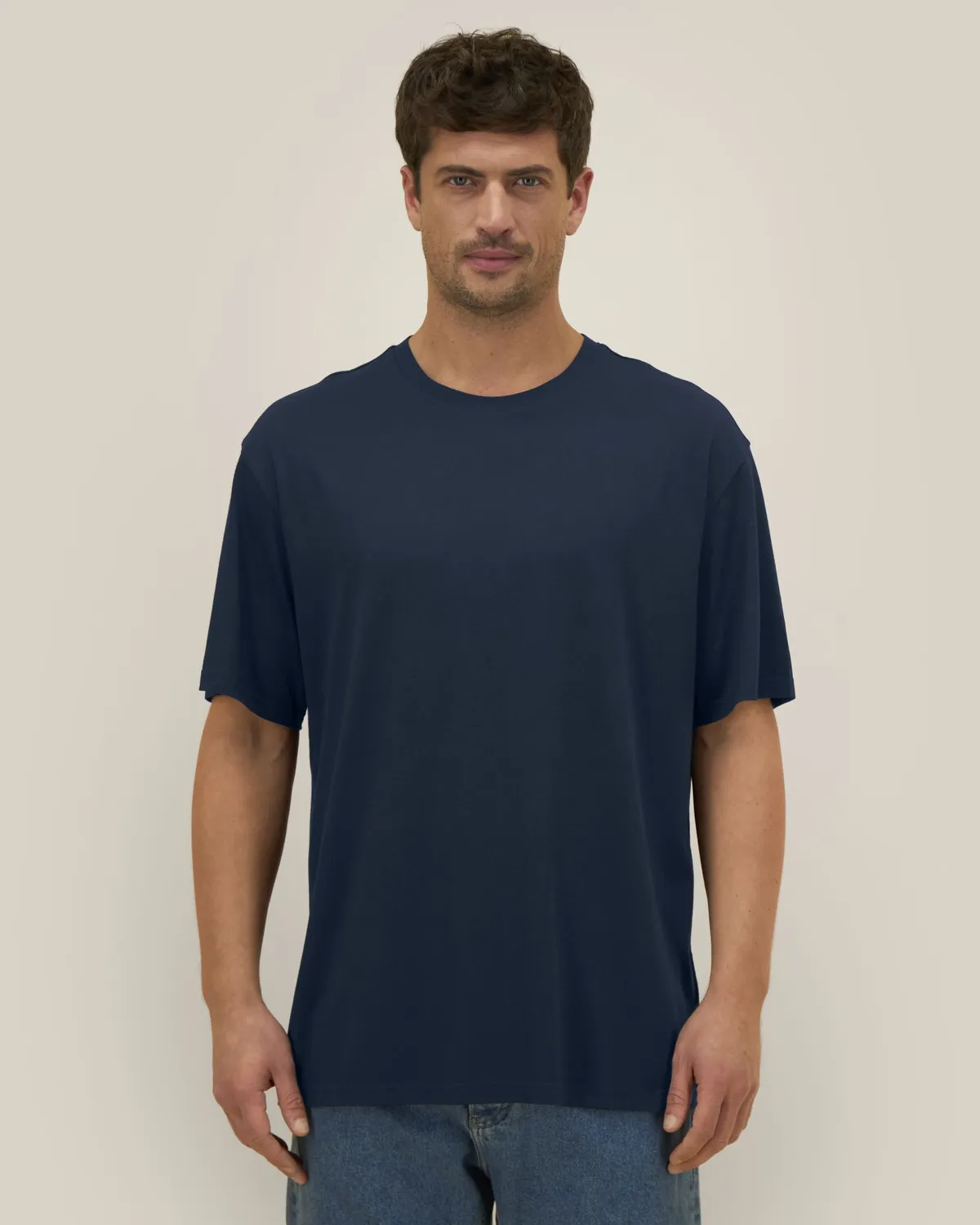 Blaker in french navy, voorkant