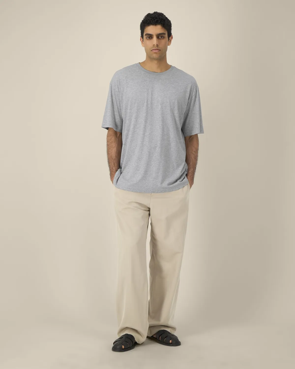 Blaker in heather grey, voorkant