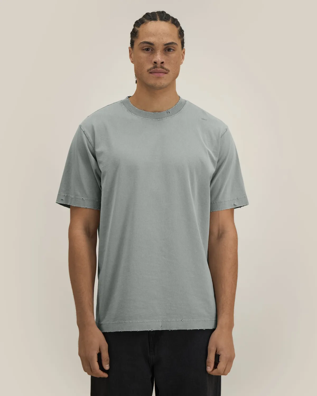 Freestyler Super Vintage in g. dyed misty grey, voorkant