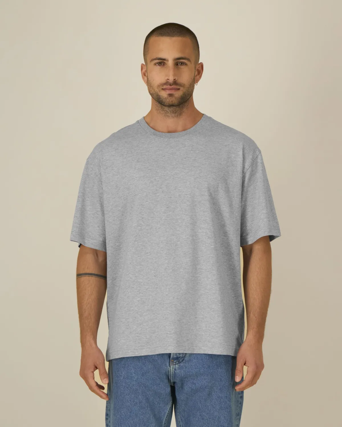 Breezer in heather grey, voorkant