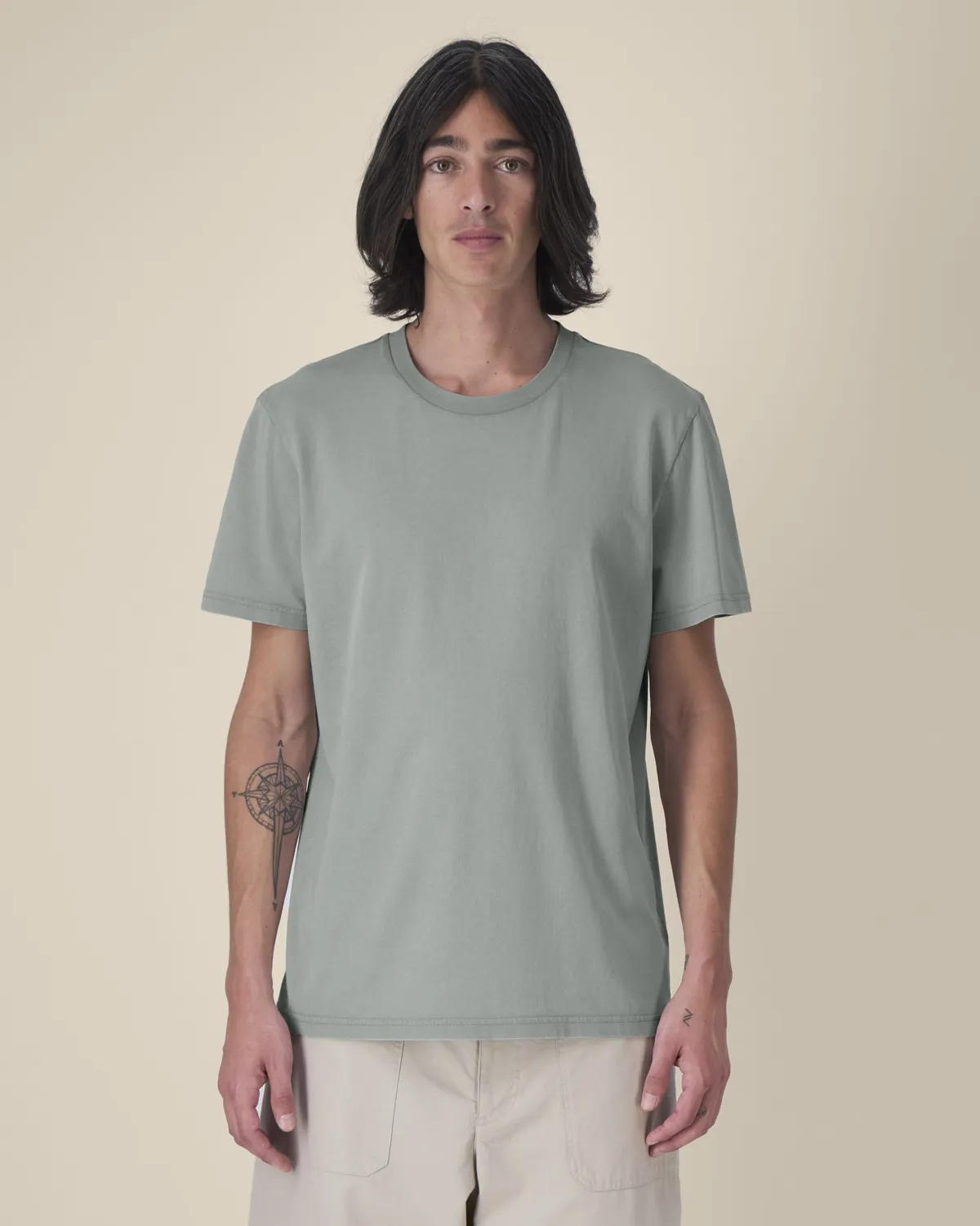 Crafter Vintage in g. dyed misty grey, voorkant
