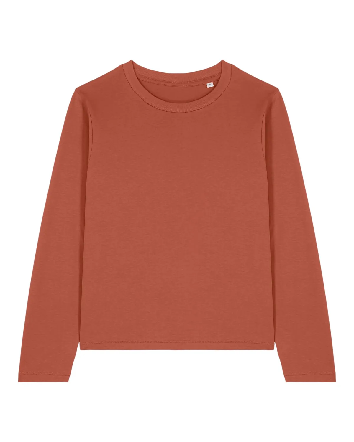 Stella Muser Long Sleeve in heritage brown, zonder model