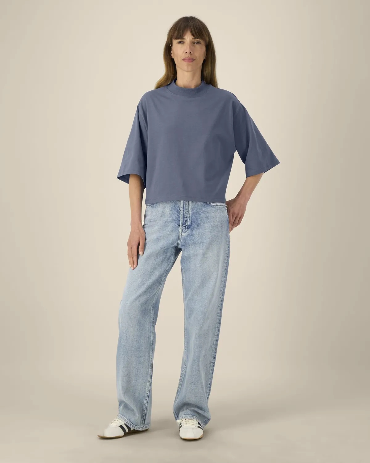 Stella Raya in blue grey, voorkant