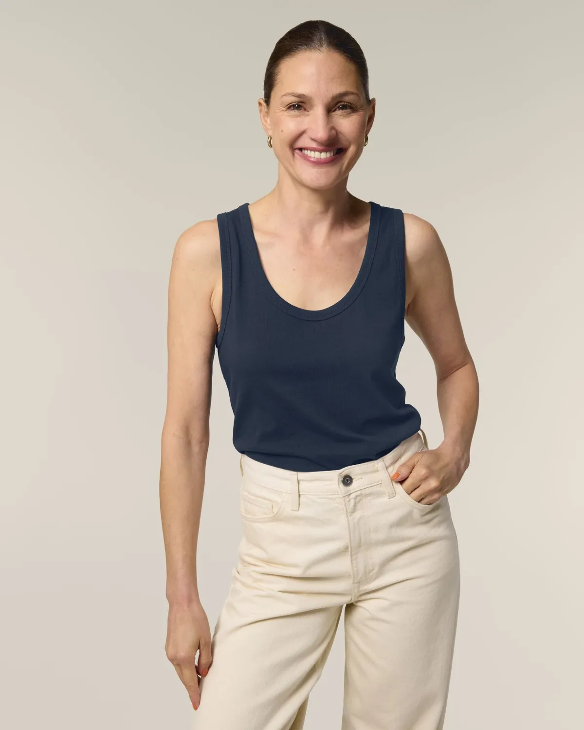 Stella Ava in french navy, voorkant