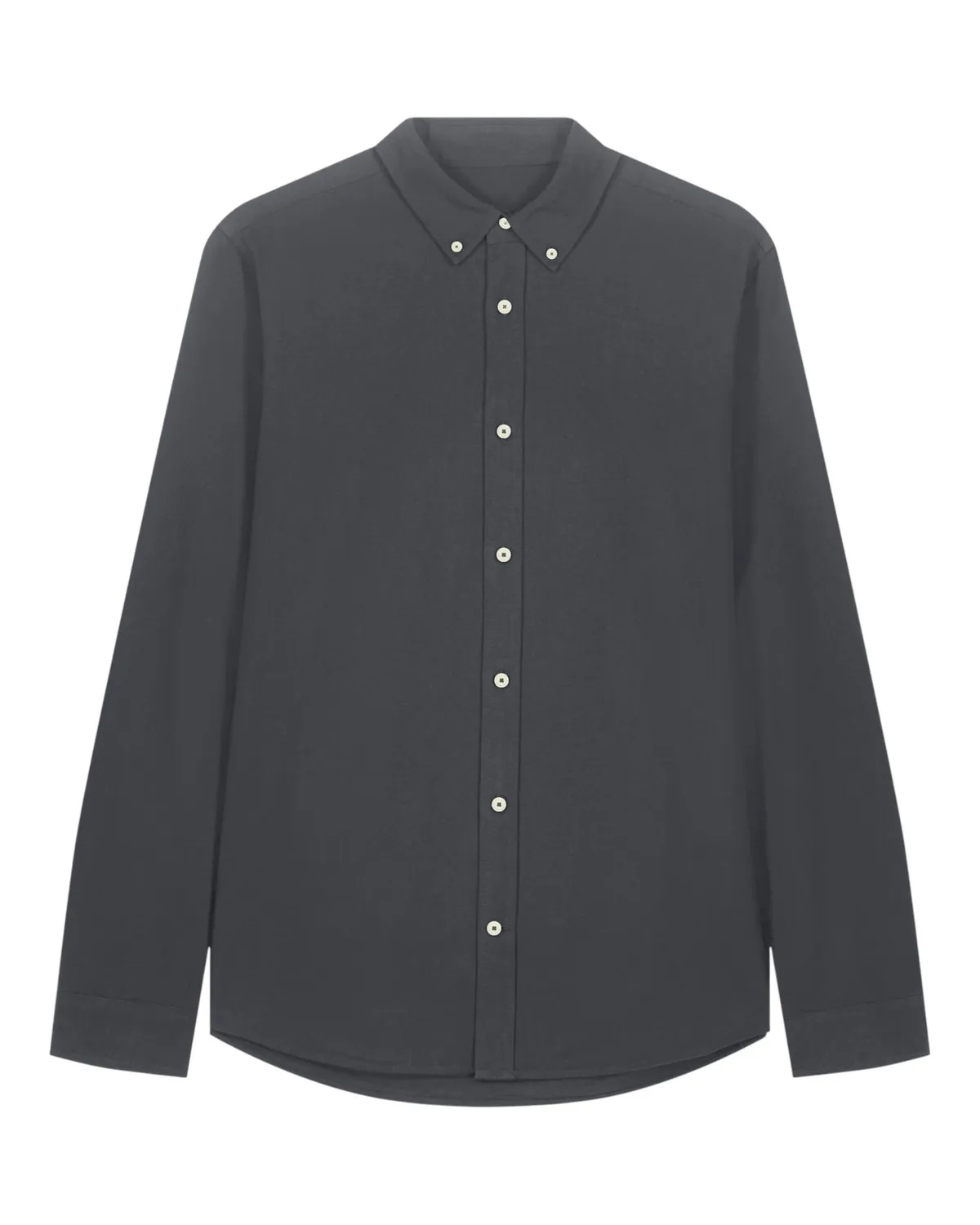 Stanley Oxford Shirt in anthracite, zonder model