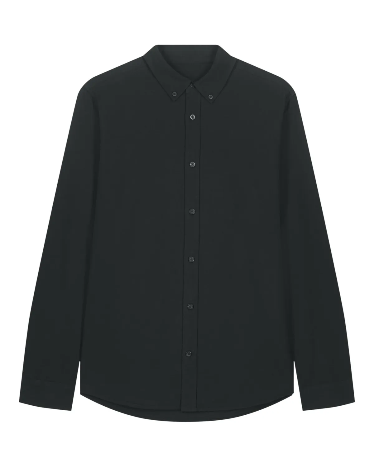 Stanley Oxford Shirt in black, zonder model