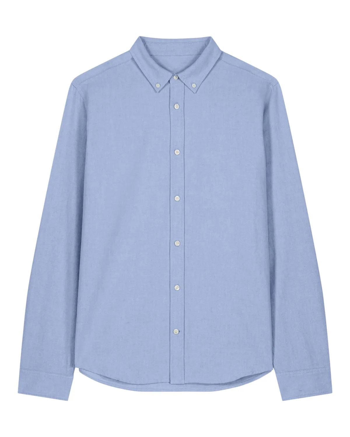 Stanley Oxford Shirt in blue oxford, zonder model