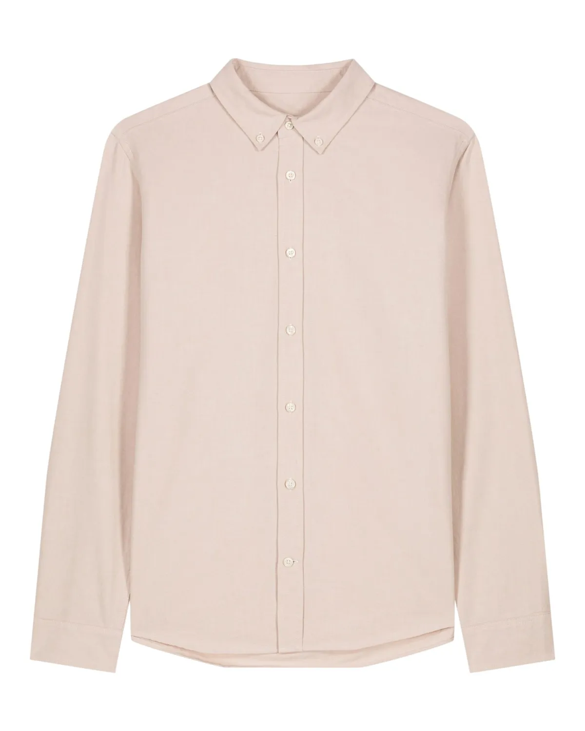 Stanley Oxford Shirt in beige oxford, zonder model
