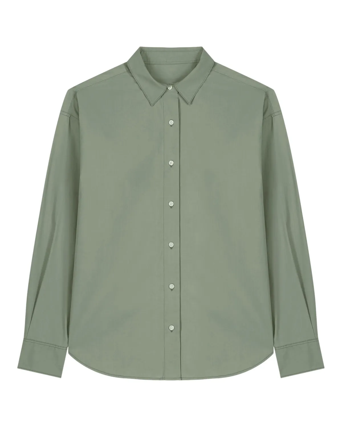 Stanley Styler Shirt in soft khaki, zonder model