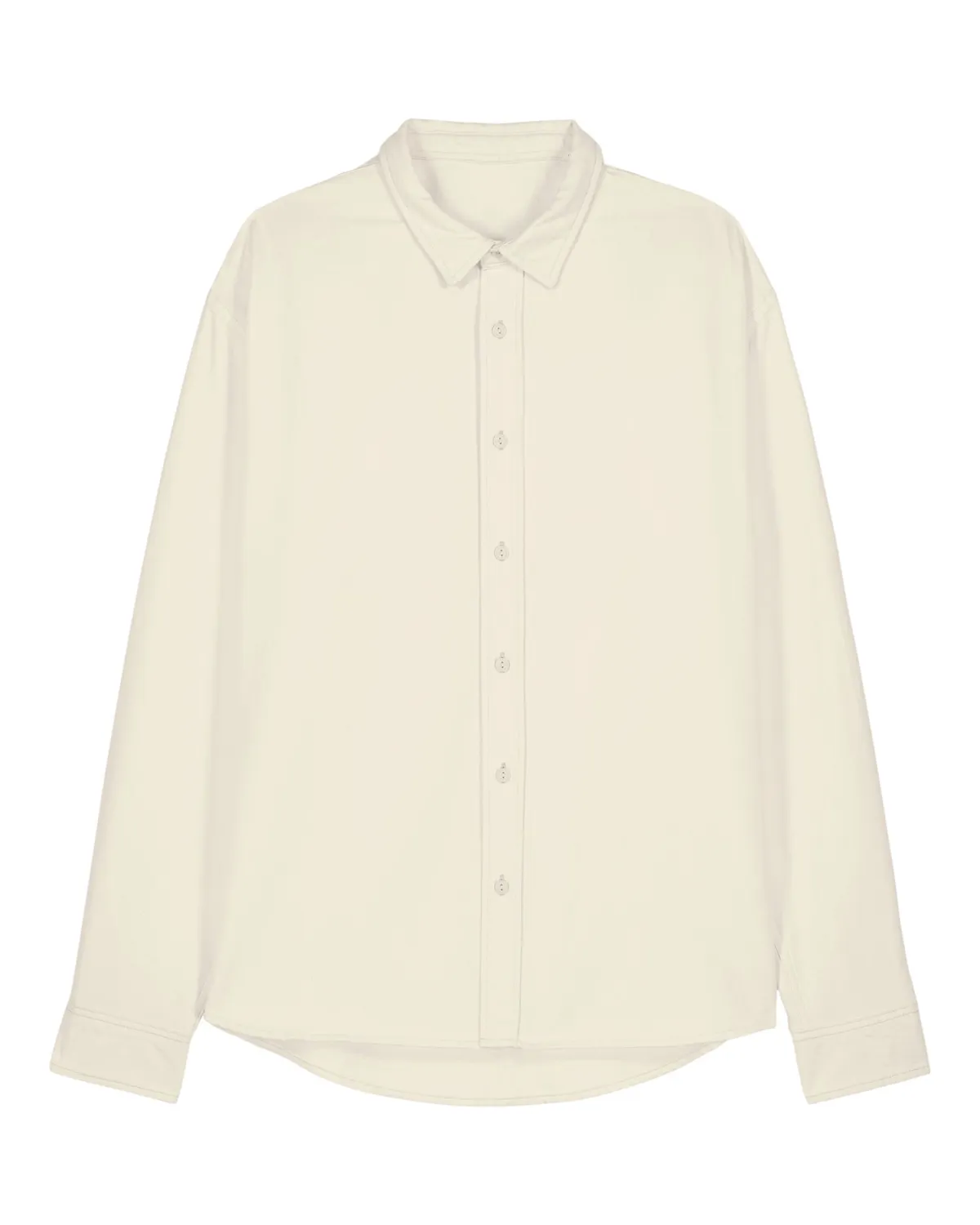 Worker Shirt in natural raw, zonder model