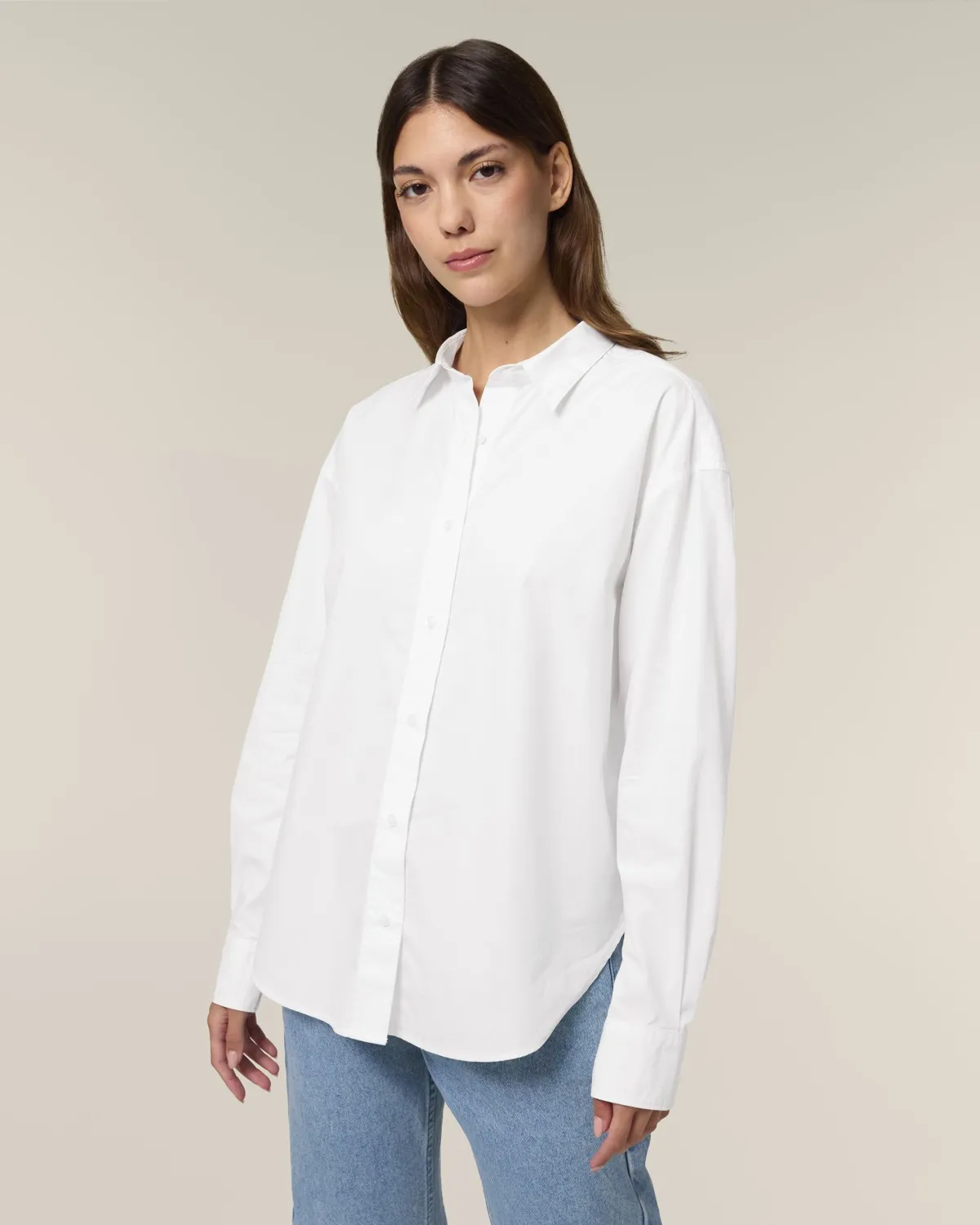 Stella Styler Shirt in white, voorkant