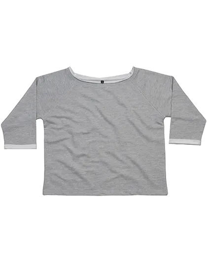 Flash Dance Sweat in heather grey melange