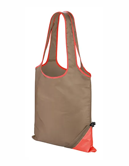 Compact Shopper in fennel/pink