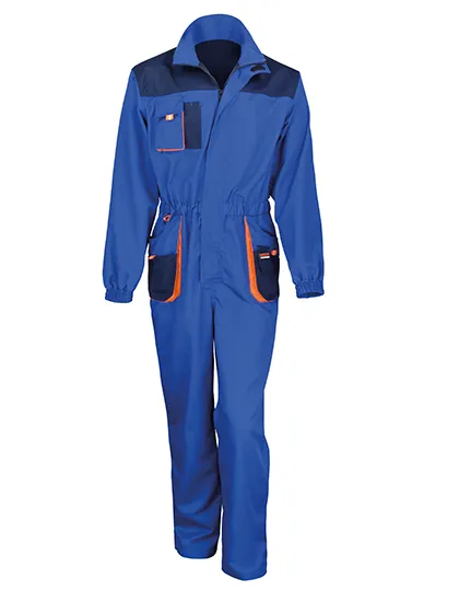 Work-Guard Lite Coverall in royal/navy/orange