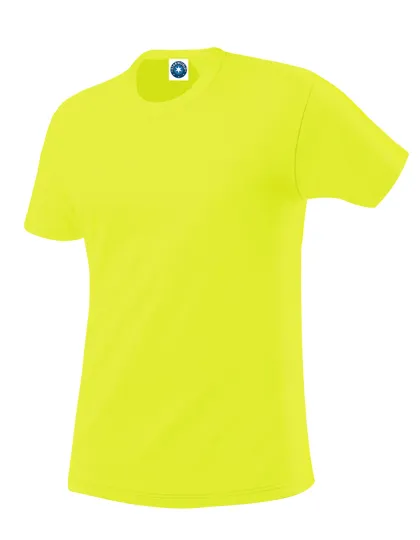 Performance T-Shirt in fluorescent yellow