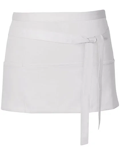 Cocktail Apron in white