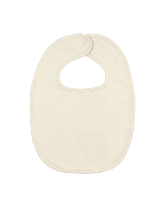 Baby Bib in natural raw, zonder model